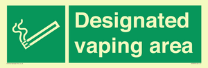 Designated vaping area